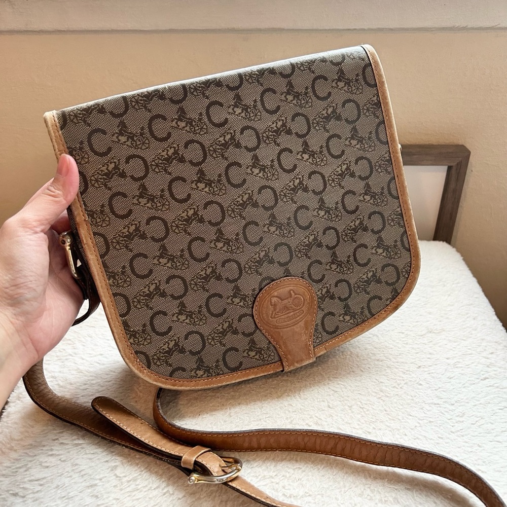 Celine Vintage Crossbody Bag w/ adjustable chain